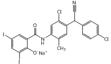 氯氰碘柳胺鈉